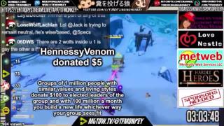 TFM says 1 million men of the same financial status donating $100 to a cause controlled by them is a pyramid scheme.