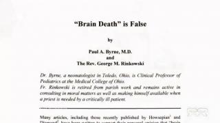 THE TERM "BRAIN DEAD" WAS CREATED TO HARVEST FRESH FUNCTIONING ORGANS FROM PEOPLE STILL ALIVE
