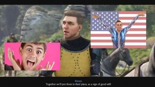 Kingdom Come Deliverance 2 goes fully gay and woke.