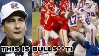 NFL rules analyst says Bills were ROBBED by the refs on CRUCIAL 4th down vs Chiefs WATCH THIS