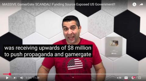 MASSIVE GamerGate SCANDAL! Funding Source Exposed US Government!!