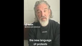 Michael from Cafe Locked Out with a powerful message