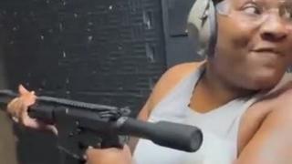 Son takes mom to gun range and this happened