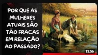 MULHERES FRACAS, PRECISAMOS FALAR DELAS!