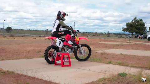 Stock 1998 CR500 vs Mod 1989 CR500