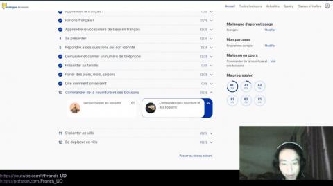 Français 1.5 heures  #deepL #deeplearning  #passécomposé