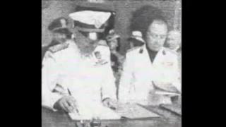 The socialists Benito Mussolini and Roberto Farinacci conspired against the election of Pope Pius XII (Guelfo Negro)