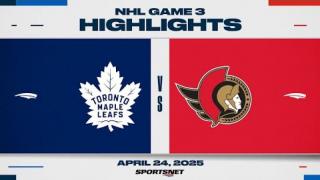 NHL Game 3 Highlights | Maple Leafs vs. Senators