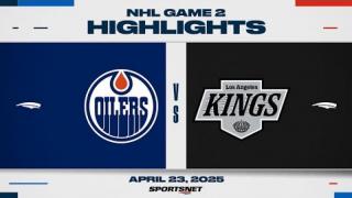 NHL Game 2 Highlights - Oilers vs Kings