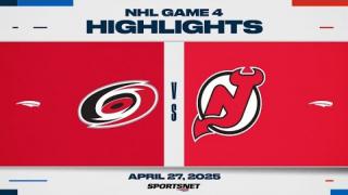 NHL Game 4 Highlights - Hurricanes vs. Devils