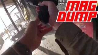 Sheriff Has To Mag Dump Lunatic Who Tries to Kill Him