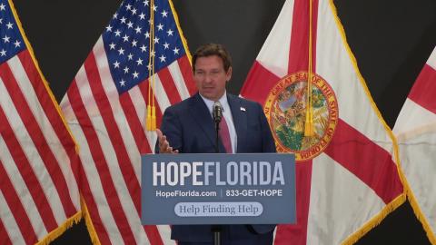 Governor Ron DeSantis and First Lady Casey DeSantis Celebrate Hope Florida Education Expansion