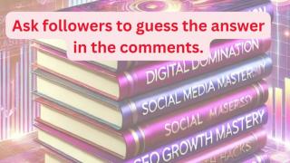 Post a “Guess the Answer”