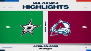 NHL Game 4 Highlights - Stars vs Avalanche