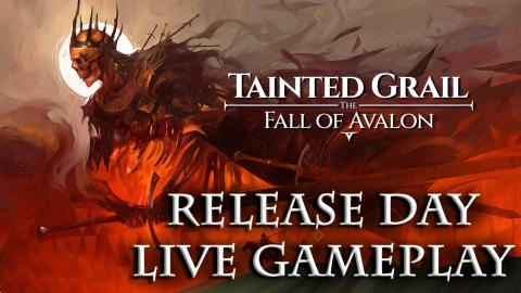 Tained Grail: Release day live playthrough chill and chat