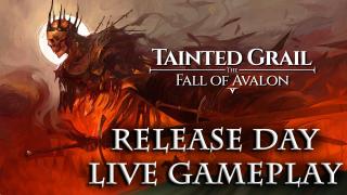Tained Grail: Release day live playthrough chill and chat