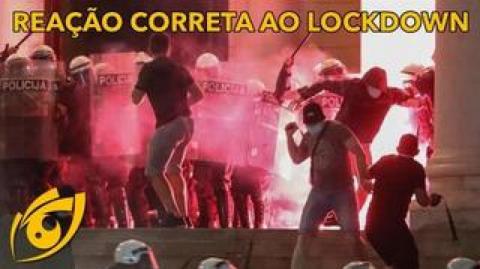 Sérvios tentam se libertar das chicotadas | Visão Libertária - 15/07/20 | ANCAPSU