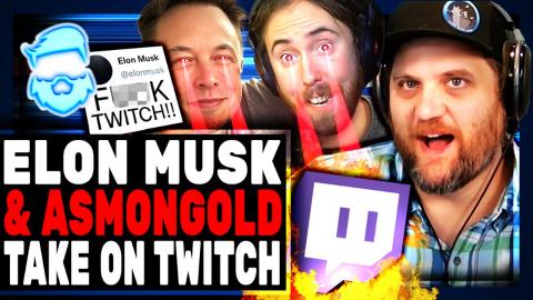 Asmongold & Elon Musk JOIN FORCES To Take Down Twitch! A Massive Win For Free Speech!