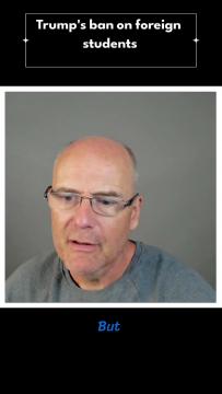 Trump's Ban on Foreign Students