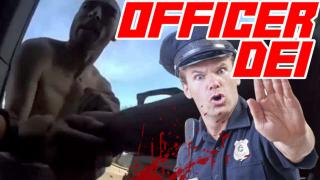 Female Cop gets Her Weapon Taken By Maniac