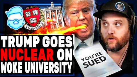 Trump Goes NUCLEAR On Woke Colleges For RADICALIZING Students Drops EPIC BAN On Harvard!
