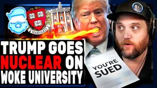 Trump Goes NUCLEAR On Woke Colleges For RADICALIZING Students Drops EPIC BAN On Harvard!