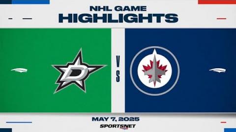NHL Game 1 Highlights - Stars vs. Jets