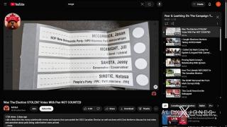 BREAKING: Canadian Citizen Journalist Catches Election Workers