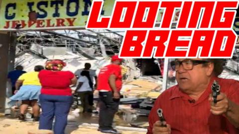 Black People Loot a Jewelry Store After Tornado Wrecks Strip Mall