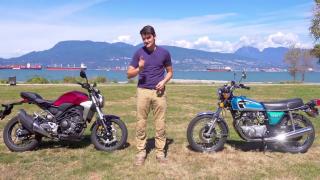 Vintage CB360T vs Modern CB300R – Motorcycle Evolution Test