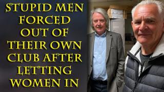 Selfish women push their way into another men's space and stupid men let them in