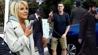 Government paid stalkers making it obvious letting the target know hes on watch