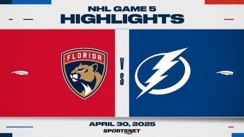 NHL Game 5 Highlights - Panthers vs. Lightning