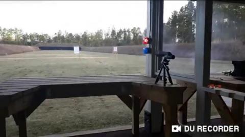 Firing a brass cannon