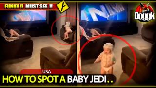 HOW TO SPOT A BABY JEDI.. (USA) >> FUNNY AF !! DON'T MISS THIS ONE ^^