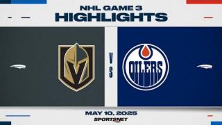 NHL Game 3 Highlights - Golden Knights vs. Oilers