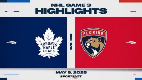 NHL Game 4 Highlights - Maple Leafs vs. Panthers