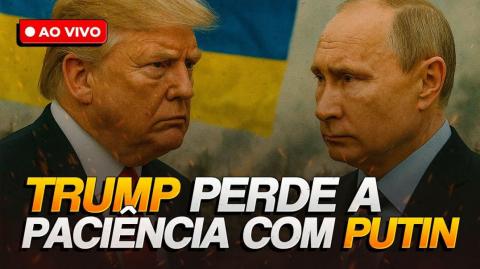 Trump vs. Putin: “Ele está louco!” • Kremlin ironiza: “Trump desestabilizado” (26/05/025)