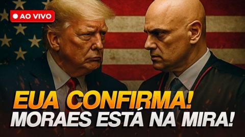 EUA confirmam que o oligarca Alexandre de Moraes está na mira das sanções do governo Trump (21 de maio de 2025)
