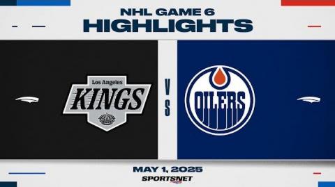NHL Game 6 Highlights - Kings vs. Oilers