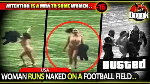 [+16] WOMAN RUNS NAKED ON A FOOTBALL FIELD.. (USA) >> ATTENTION VAMPIRES !!! ^^
