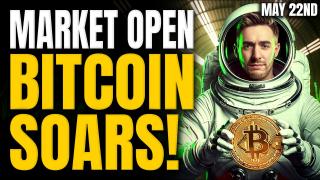 Bitcoin Pumps & Stocks Tumble || The MK Show
