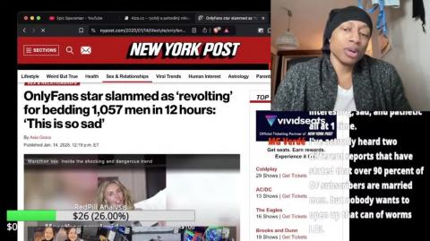 She Slammed 1057 Men In 12 Hrs