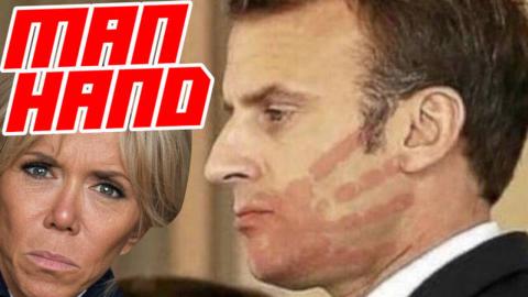 French President Publicly Slapped in Face by His 