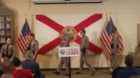 Governor Ron DeSantis Holds a Press Conference on Florida’s Leadership in Immigration Enforcement