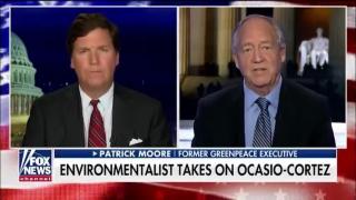 Greenpeace co-founder, Dr Patrick Moore Vs AOC - the Congenital Idiot.