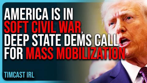 America Is In SOFT CIVIL WAR, Deep State Dems Call For MASS MOBILIZATION Says Matt Taibbi