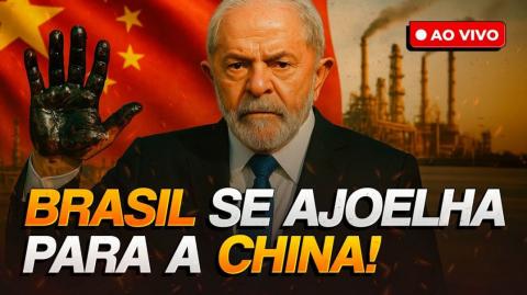 Lula aposta em dinheiro da China comunista na Petrobrás (3 de maio de 2025)