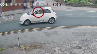Teen FEFAIL driving Fiat 500 high on laughing gas ran over woman on pavement