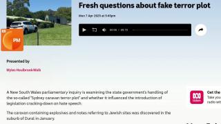 MORE JEW FAKE CRIMES - in Australia